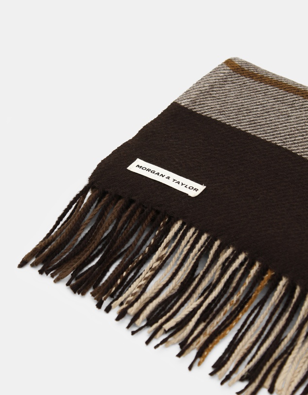 Morgan & Taylor - Eden Scarf in Brown
