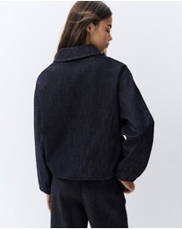 UNISON - Denim Bomber Jacket