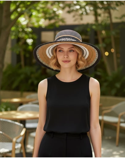Mossée - Willa Straw Woven Hat