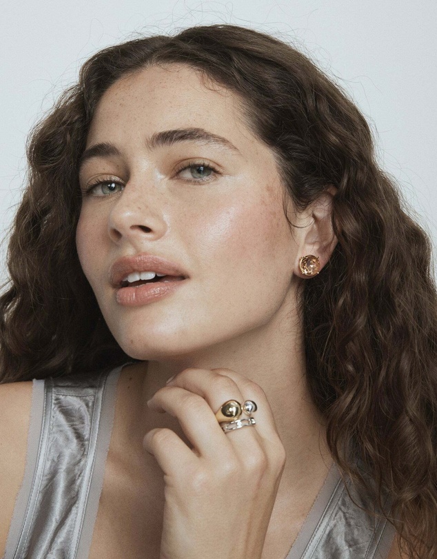 MIMCO - Glowy Crystal Stud Earrings