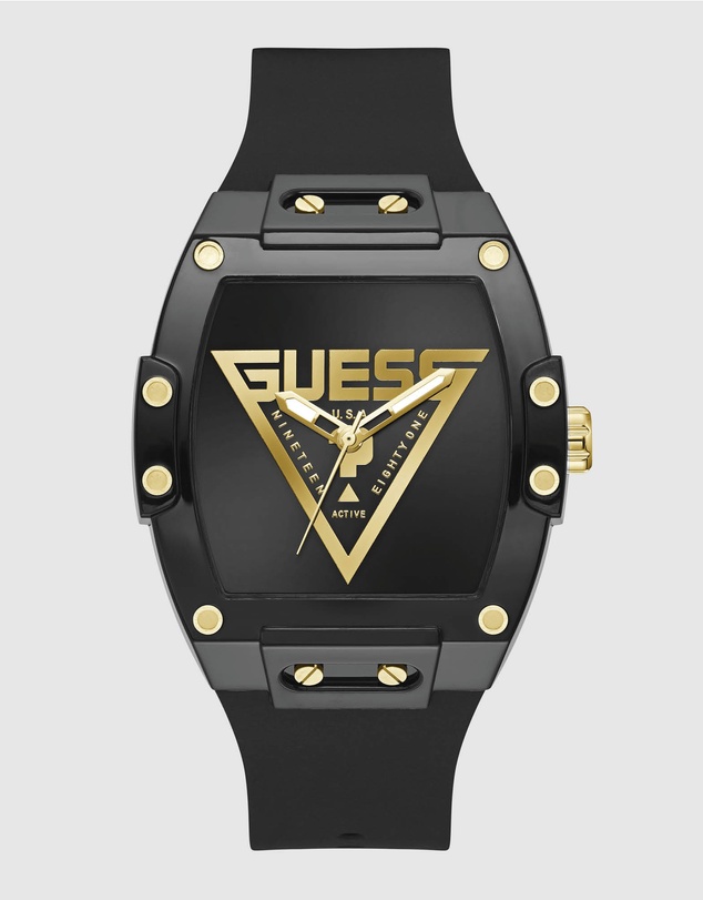 GUESS - GUESS Men's Black Analogue Watch