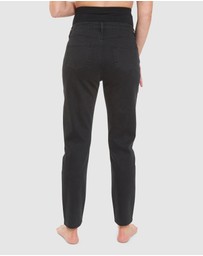 Ripe Maternity - Hunter Over Bump Crop Jean