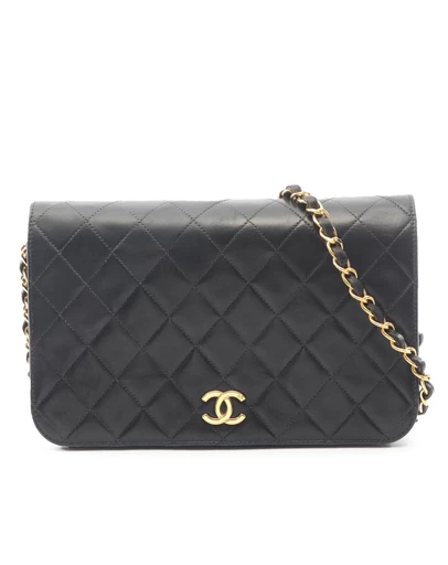 Pre-Loved by Azura Reborn - Pre-Loved CC Quilted Lambskin Full Flap