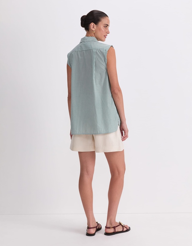 Sportscraft - Lily Voile Sleeveless Shirt
