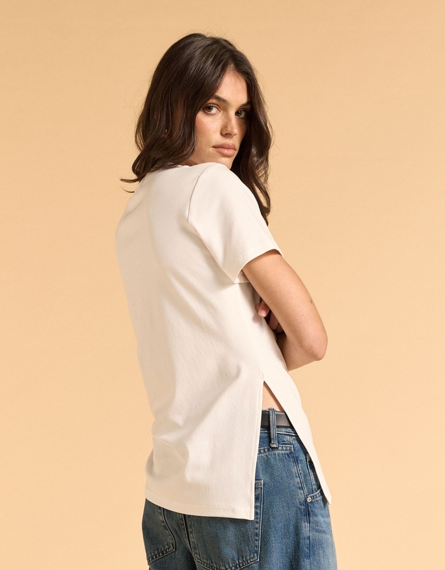 MVN - Rouched Side Tee