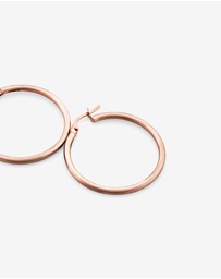 Michael Hill - 29mm Hoop Earrings in 10kt Rose Gold