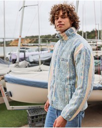 Skwosh - Swayze Stripe Polar Fleece Jacket