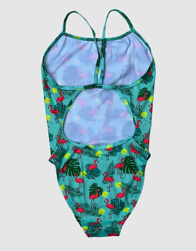 Salty Johnson - Flamingos Thin Strap One Piece