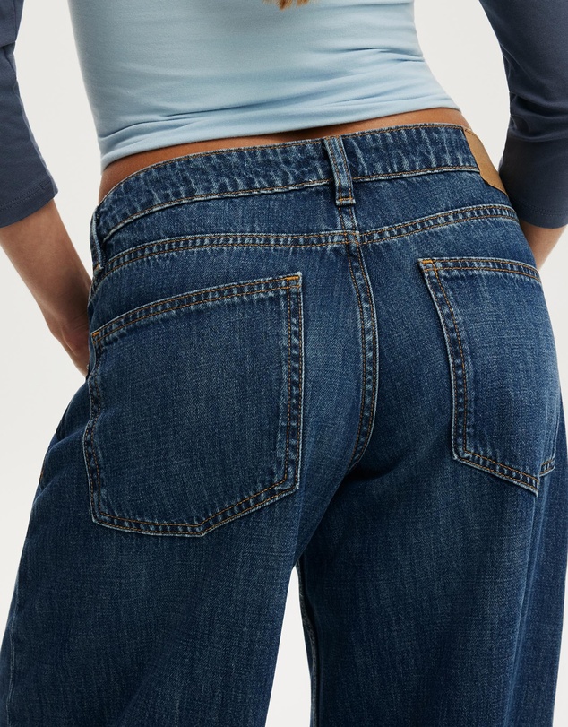 Cotton On - Petite Low Rise Wide Jean