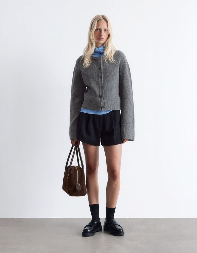 & Other Stories - Cropped Boxy Cardigan
