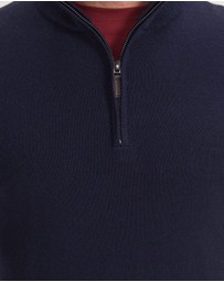 Sportscraft - Merino Quarter Zip Knit