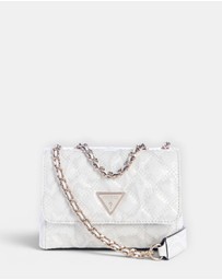 GUESS - Giully 2 Mini Compartment Flap Bag