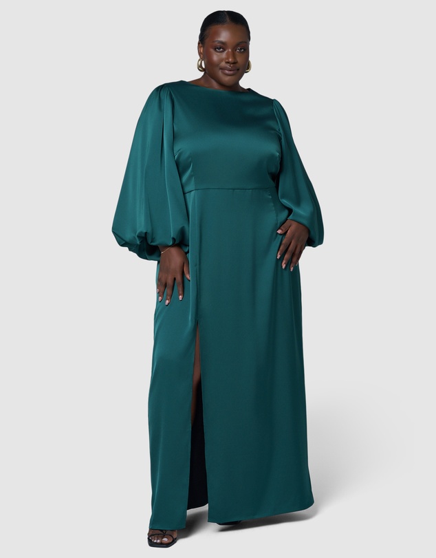 Pink Dusk by Curve Project - Enamoured Maxi Dress