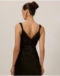 Tussah - Nyla Satin Slip Maxi Dress