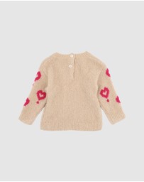 Fox & Finch - Hearts Jumper - Babies