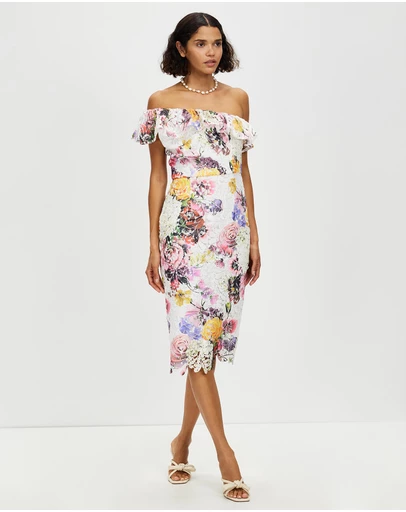 Romance by Honey and Beau - Rose Frill Dress