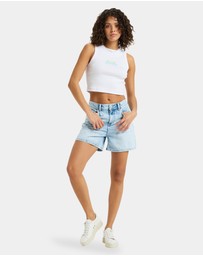 Roxy - Womens Morning Splend Denim Shorts