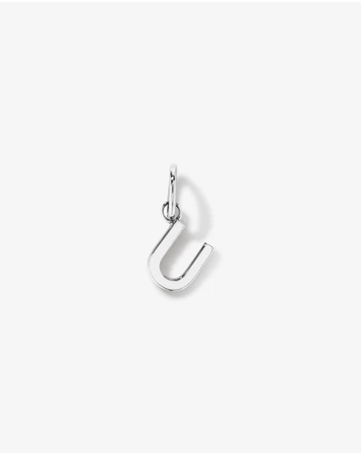 Michael Hill - Letter U Initial Pendant in Sterling Silver