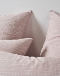 Linen House - Volley Check Quilt Cover Set