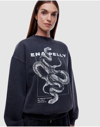 ENA PELLY - Vintage Snake Sweatshirt