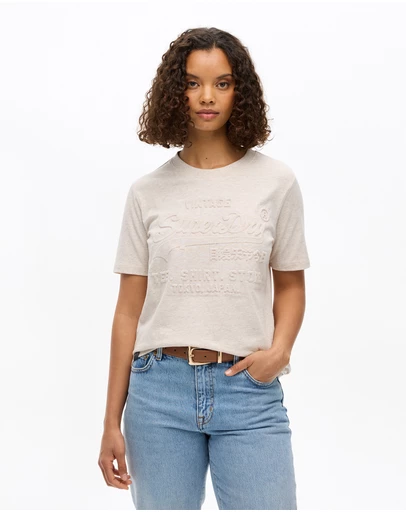 Superdry - Embossed Vintage Logo Relaxed Tee