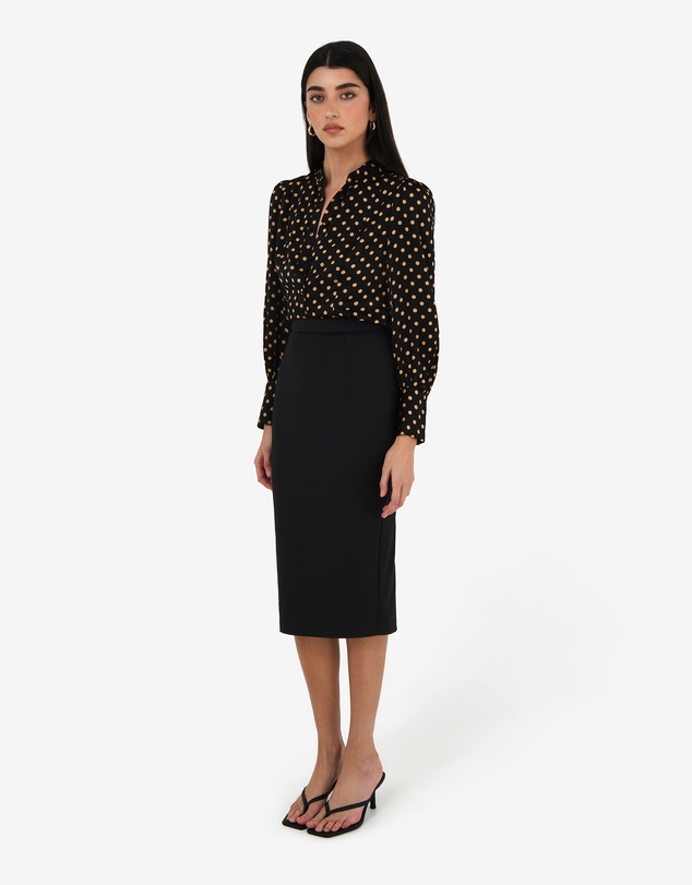 Forcast - Safira Midi Pencil Skirt