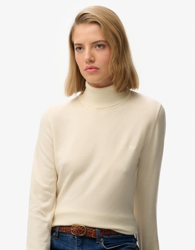 Superdry - Classic Turtle Neck Slim Fit Jumper