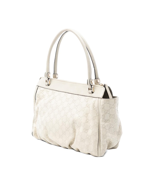 Pre-Loved by Azura Reborn - Pre-Loved Guccissima Abbey D Ring Tote
