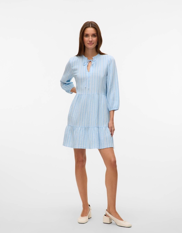 Vero Moda - Nanna Volume Long Sleeve Mini Dress