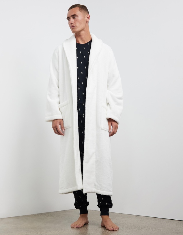 Polo Ralph Lauren - Cotton Terry Robe- ICONIC EXCLUSIVE