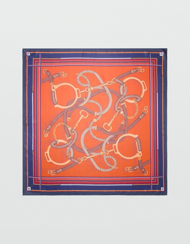 M.N.G - Chain-Print Scarf