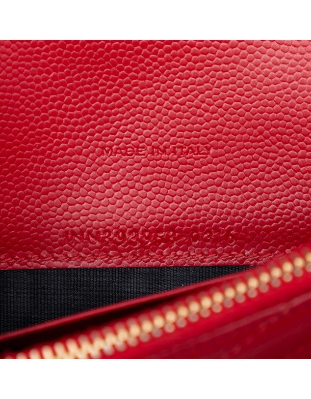 Pre-Loved by Azura Reborn - Pre-Loved Grain De Poudre Cassandre Envelope Chain Wallet