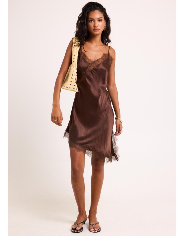 Alice In The Eve - Layla Lace Asym Mini Dress