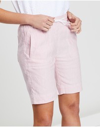 Sportscraft - Rosa Linen Stripe Shorts