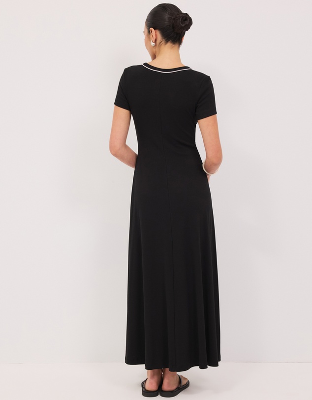 Calli - Taylor Rib Tee Midi Dress