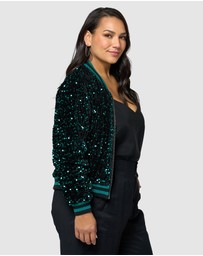 Sunday In The City - Sunday Girl Sequin Bomber