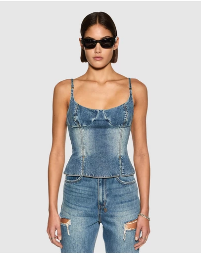 Ksubi - ATHENA BUSTIER AGED