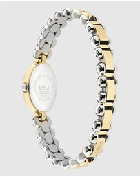 Furla - Delizia Silver and Yellow Gold-Tone Bracelet Watch