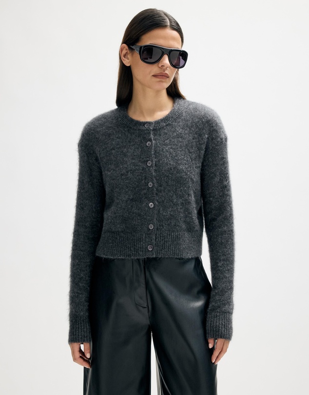 Minima Esenciales - Halen Alpaca Wool Blend Cardigan