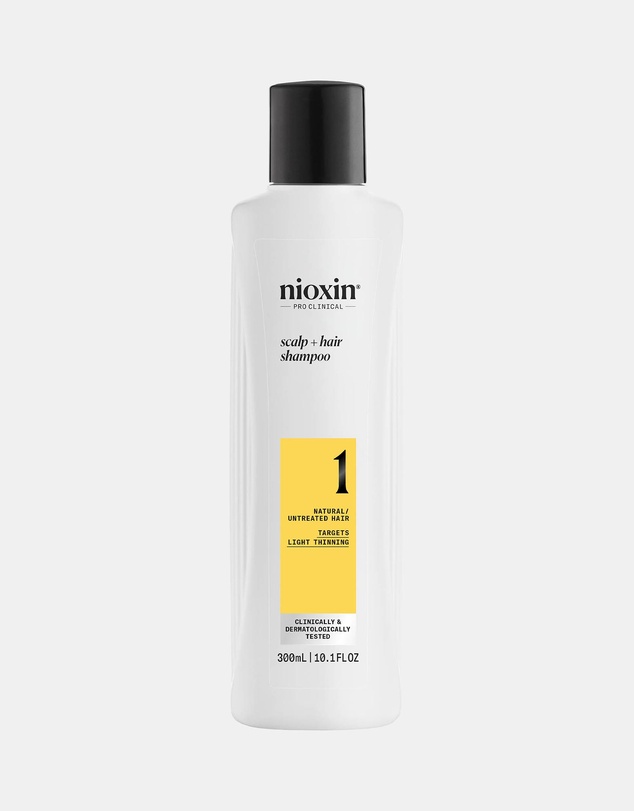 Nioxin - Nioxin System 1 Scalp + Hair Shampoo - Hair Thickening Shampoo For Natural Hair With Light Thinning, 300ml