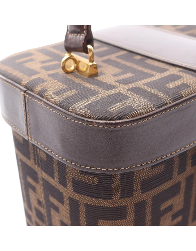 Pre-Loved by Azura Reborn - Pre-Loved Zucca Canvas Vanity Bag