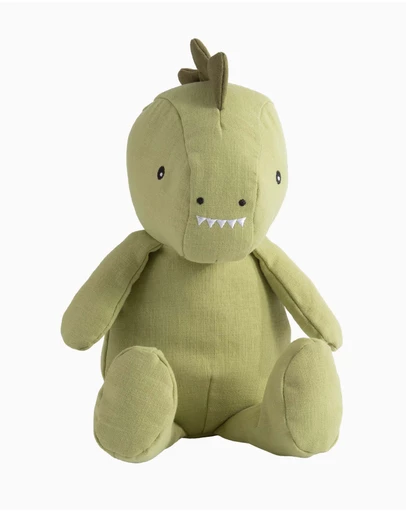 Living Textiles - Large Linen Animal - Dennis the Dinosaur