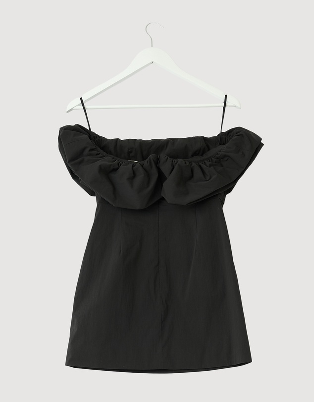 Revibe - Repaired Shona Joy Campbell Strapless Bubble Mini Dress - AU 8