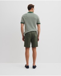 Country Road - Organically Grown Linen Drawcord Short