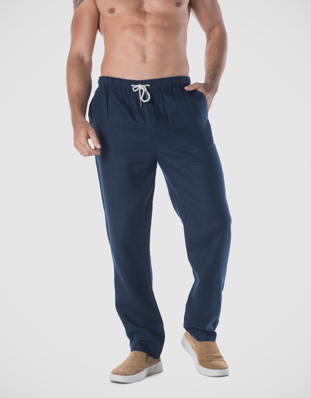 Coast Clothing - Coast Linen Pant - Navy