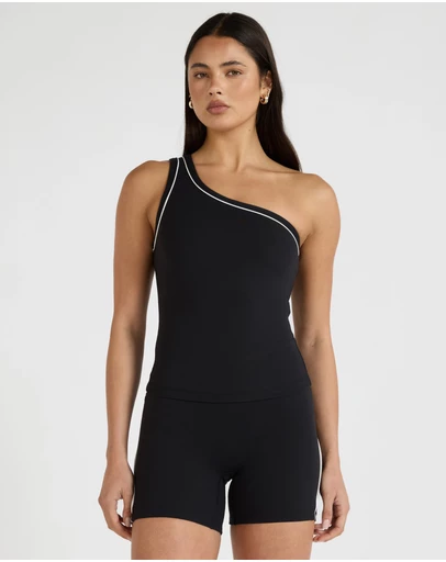 All Fenix - ALLFENIX CloudCore One Shoulder Contrast Piping Tank