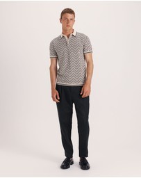 SABA - Monte Linear Knit Polo