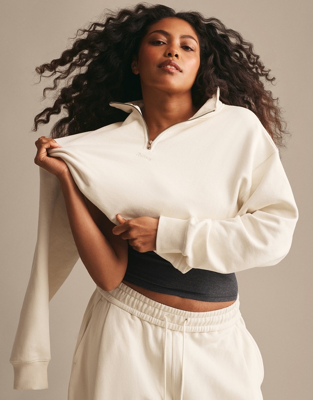 Resting - Cotton Fleece August Quarter Zip