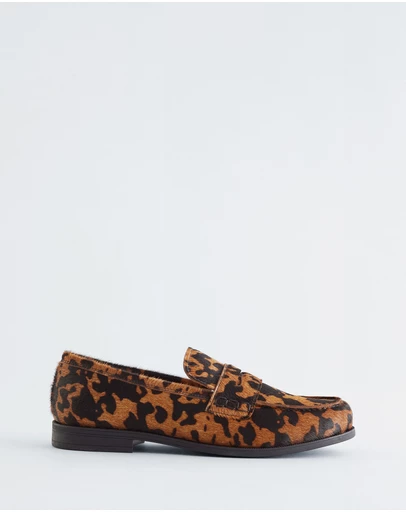 & Other Stories - Cow-Print Loafers