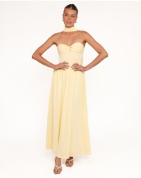 Petal & Pup - Flaxton Midi Dress - Butter Yellow